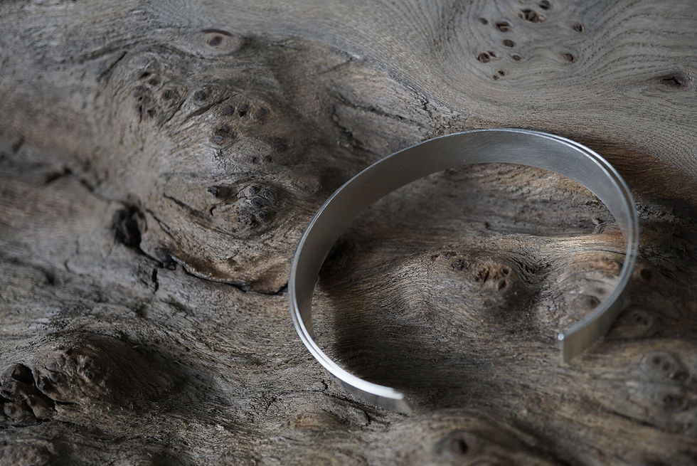 サムネイル： DAN TOMIMATSU  Tape Bangle Fold (Silver)