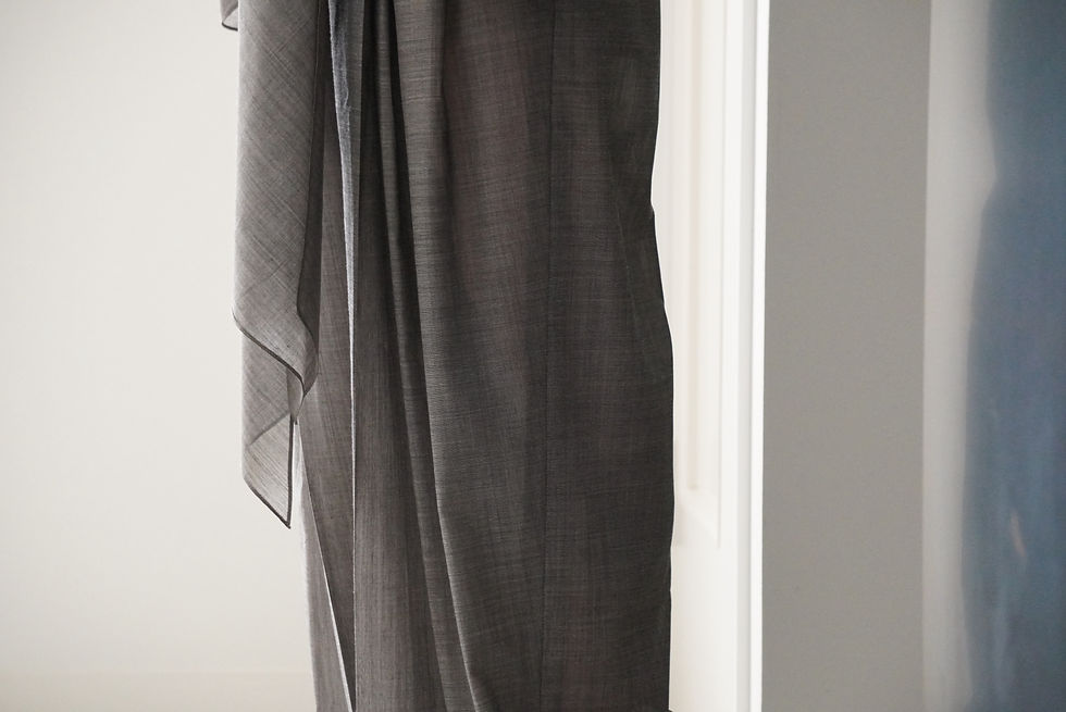 サムネイル： GIA STUDIOS  Mantia Trousers (Black Chambray)