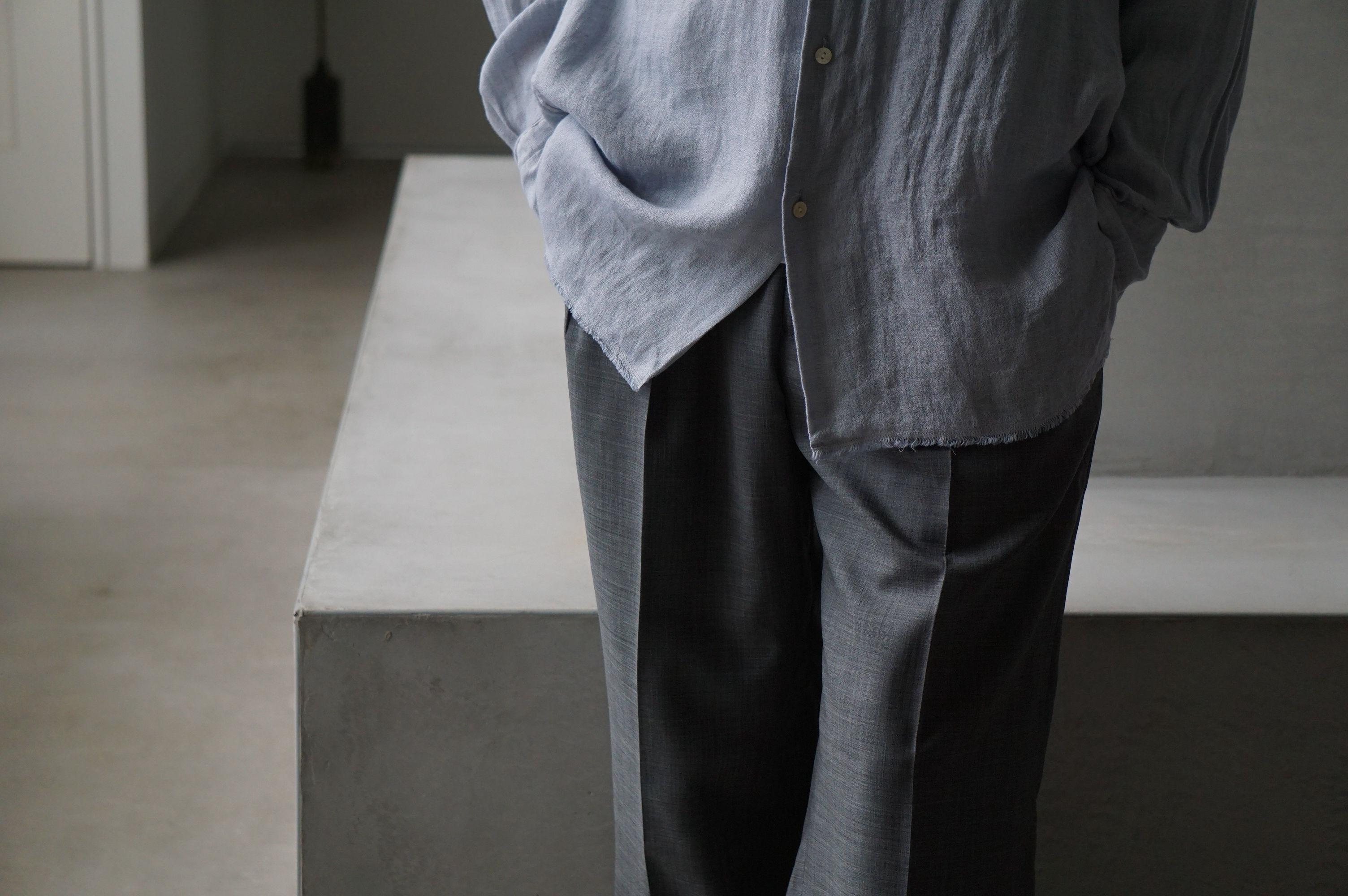 MAATEE&SONS Summer Trouser (M.Gray)