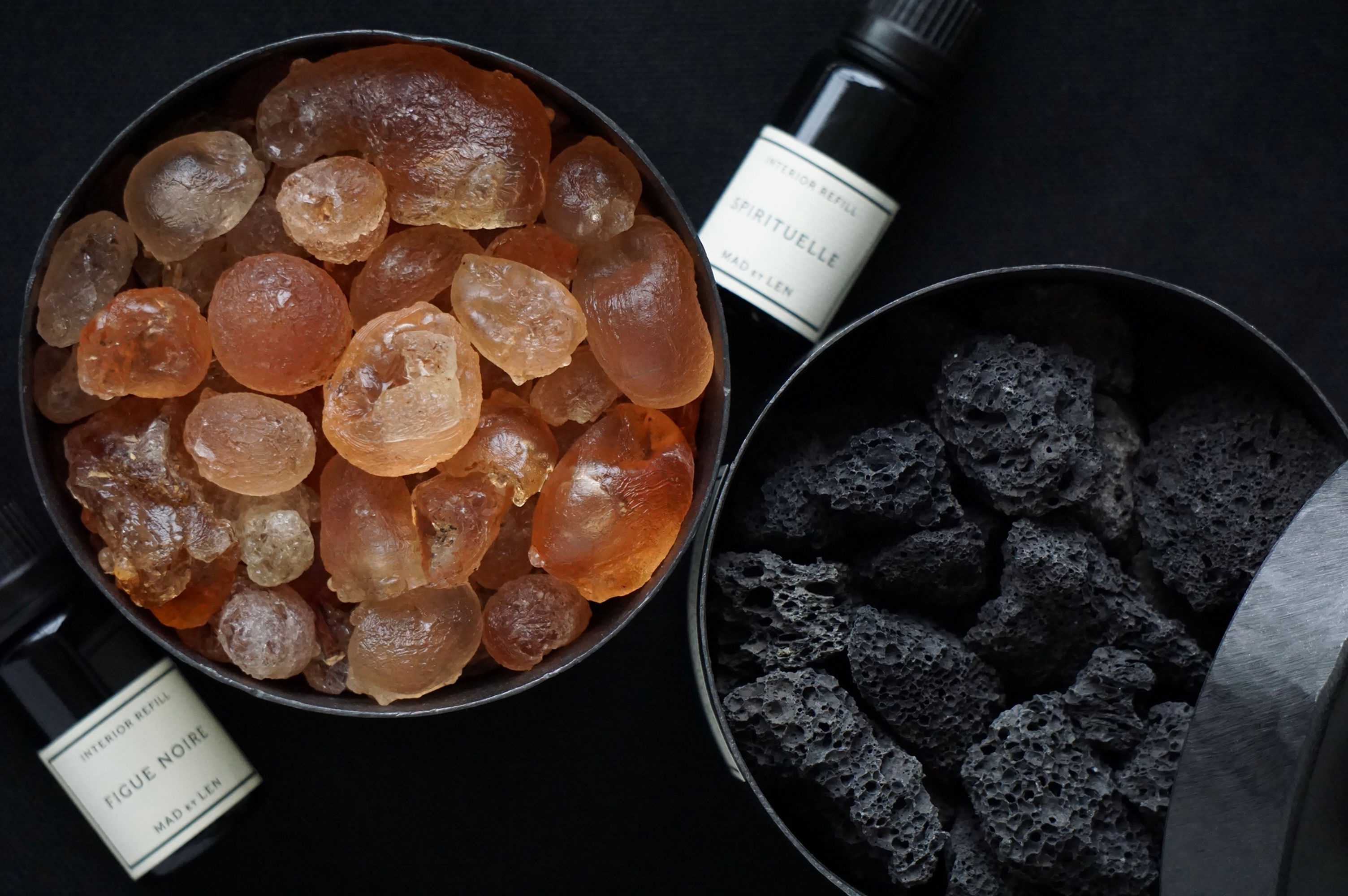 MAD et LEN POT POURRI APOTHICAIRE VEGETAL AMBER (FIGUE NOIR , TERRE NOIR)