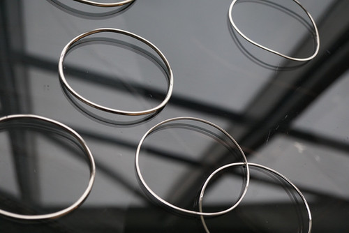 DAN TOMIMATSU　HAIR BAND BRACELET SILVER DAN TOMIMATSU Rubber Band Bracelet (Silver) | unum