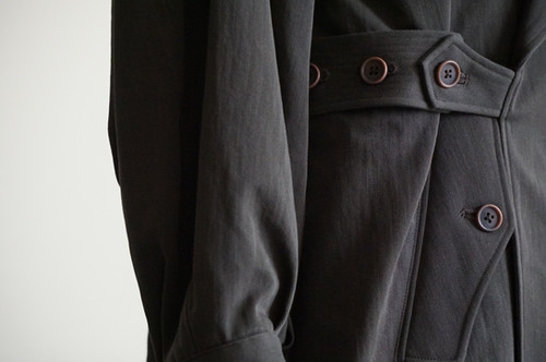 MAATEE&SONS Over Coat (Gray Shambray) | unum