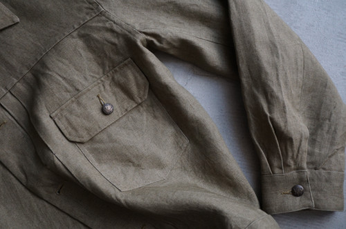 c*e様 Aquellos Ojos Verdes tracker jacket Aquellos Ojos Verdes Trucker Jacket (Olive) | unum