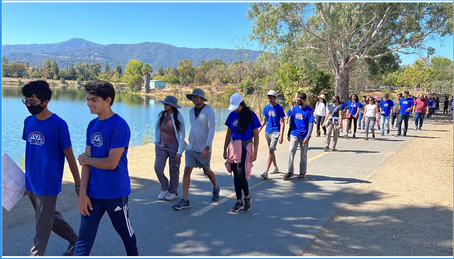 Mental health awareness walkathon - Bayarea - A Roaring success