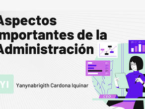 Aspectos sobre el origen y desarrollo de la Administración General