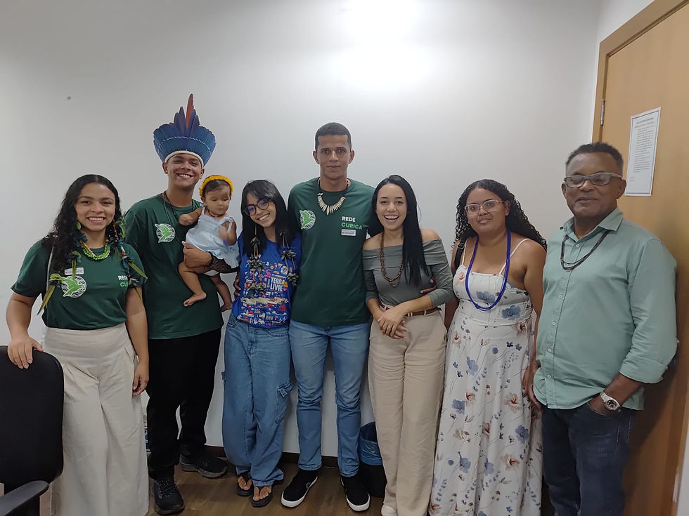 Reunião com a Fundação Nacional dos Povos Indígenas (FUNAI), com encaminhamentos voltados à articulação interinstitucional para ações conjuntas, intercâmbios entre povos indígenas e apoio à proteção do batiputá, fortalecendo iniciativas no território indígena Potiguara (PB).