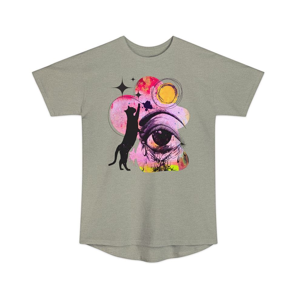 Thumbnail: Allergy Eye -Unisex Long Body Urban Tee