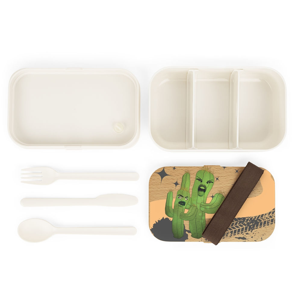 Thumbnail: Cactus Friends - Bento Lunch Box