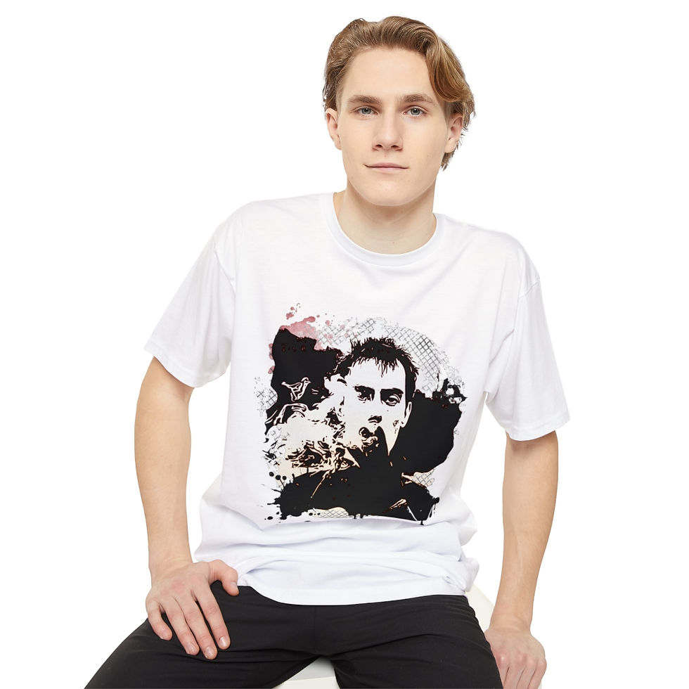 Thumbnail: Peter Murphy Bauhaus fan art- Unisex Long Body Urban Tee