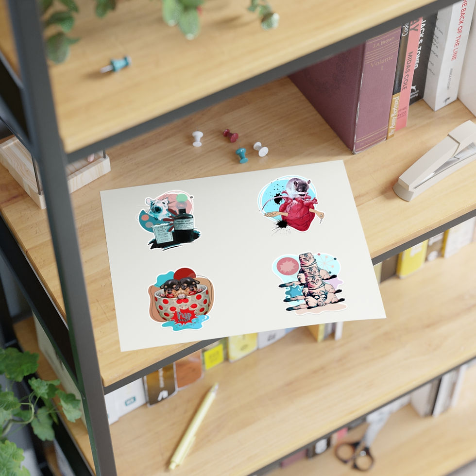 Thumbnail: Die Cut Sticker Sheets