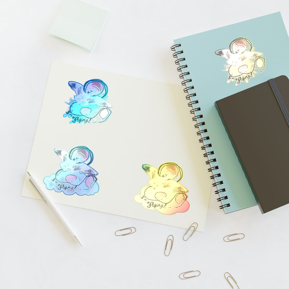 Thumbnail: I'm Flying Sticker Sheets