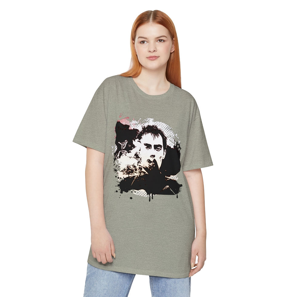Thumbnail: Peter Murphy Bauhaus fan art- Unisex Long Body Urban Tee