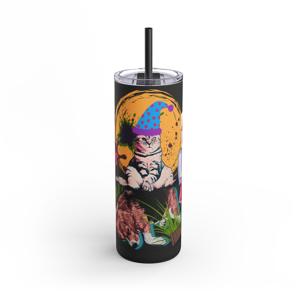 Thumbnail: Fun - Maars Maker Skinny Matte Tumbler, 20oz