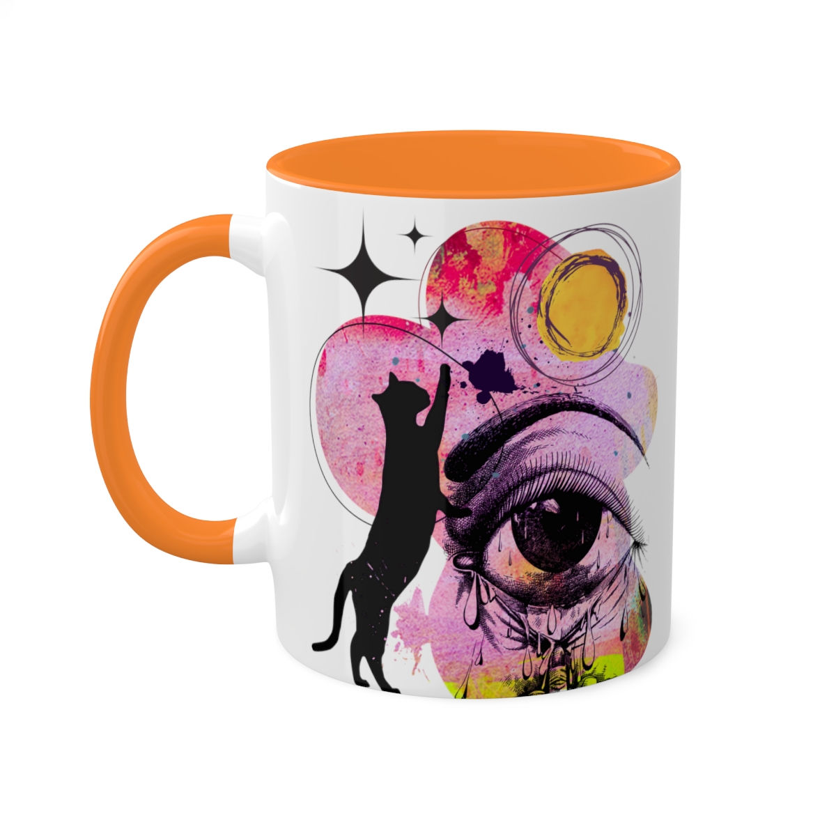 Allergy Eye -Colorful Mugs, 11oz