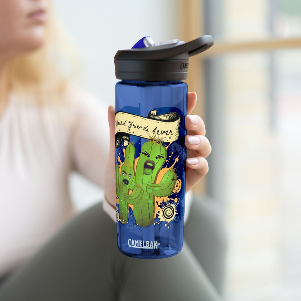 Thumbnail: Weird Friends 4ever - CamelBak Eddy®  Water Bottle, 20oz\25oz