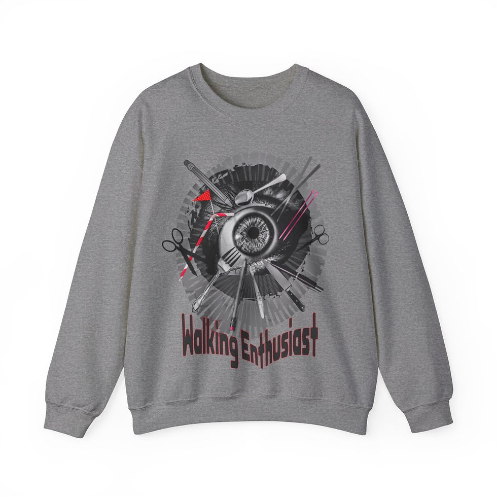 Thumbnail: Walking Enthusiast - Unisex Heavy Blend™ Crewneck Sweatshirt