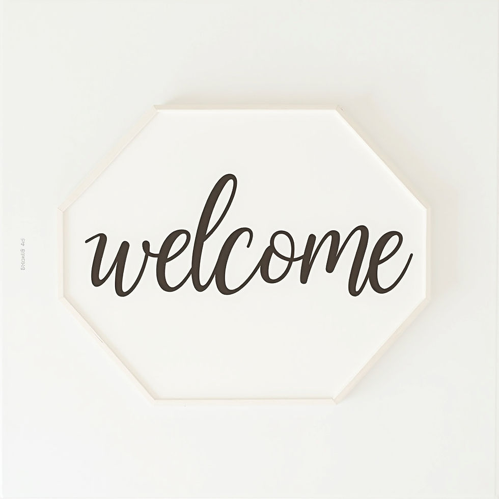 Elegant Wedding Welcome Sign