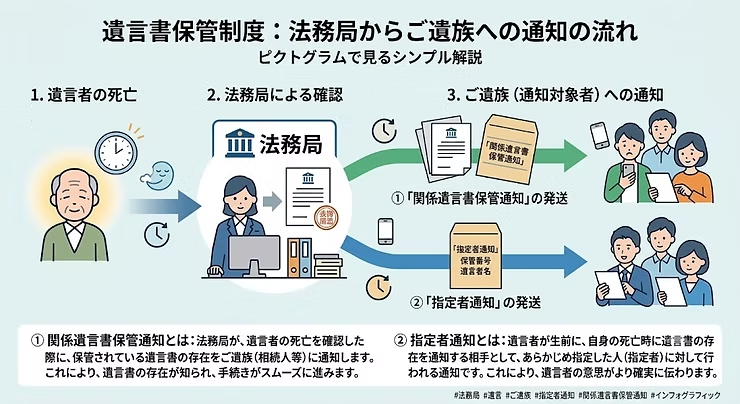 ⑤【法務局が知らせる】自筆証書遺言書保管制度の「指定者通知」とは?仕組みと活用法を専門家が徹底解説