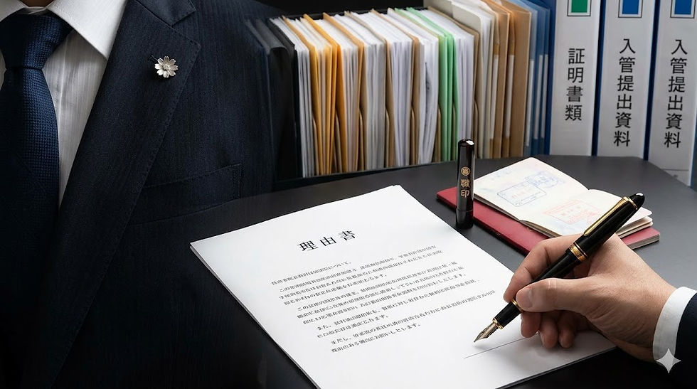告示外特定活動の許可の鍵となる客観的証拠資料と説得力のある理由書の作成