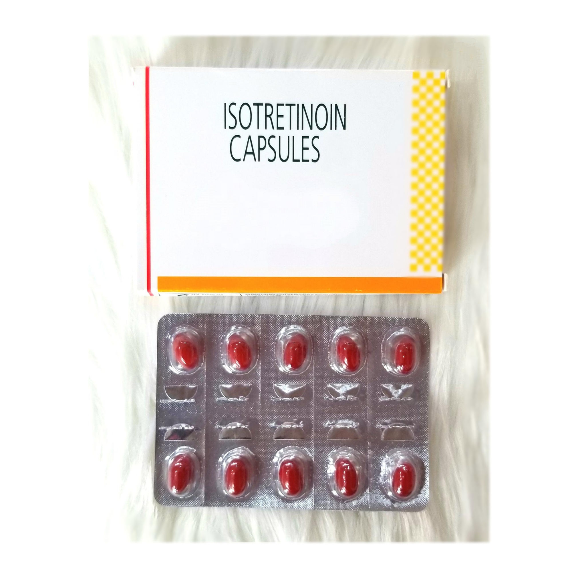 Generic Accutane (Isotretinoin) x 10 capsules