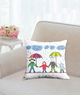 Thumbnail: Small Pillow (child's art work)