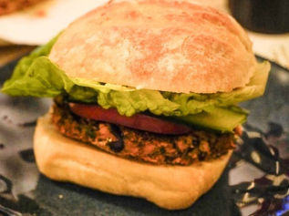 Kidney Bean & Oat Burger Patties