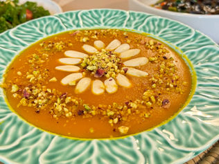 Cachi (Persian Halva Pudding)