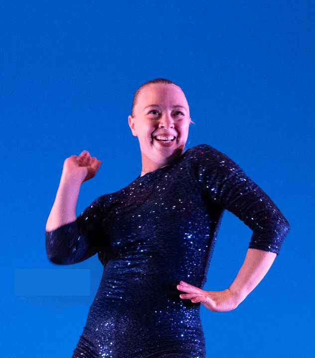 Samantha Thone, Marketing Strategist of Onstage Dance Company in Boston / Malden, MA performing on stage.