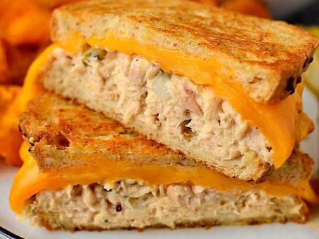 Tuna Melt Sandwich by Iowa Girl Eats