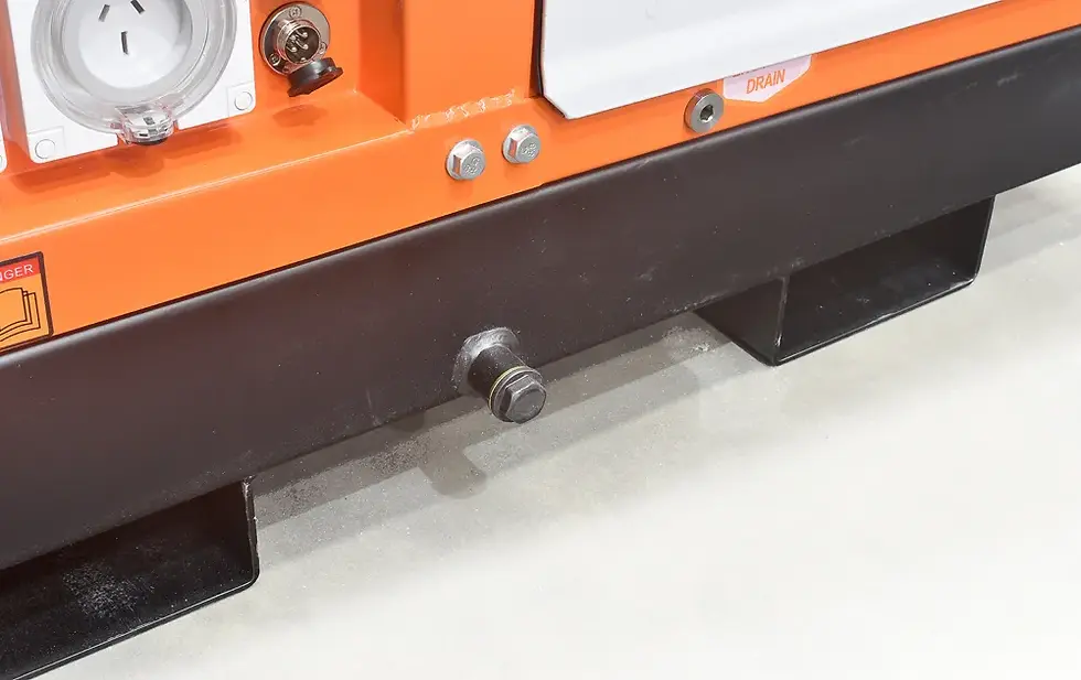 Thumbnail: 6 kVA Generator 240V - LOW PROFILE - YANMAR Powered - Mine Spec