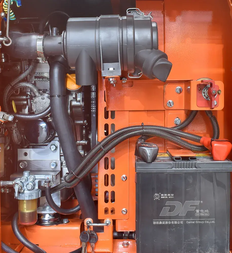 Thumbnail: 6 kVA Generator 240V - LOW PROFILE - YANMAR Powered - Mine Spec