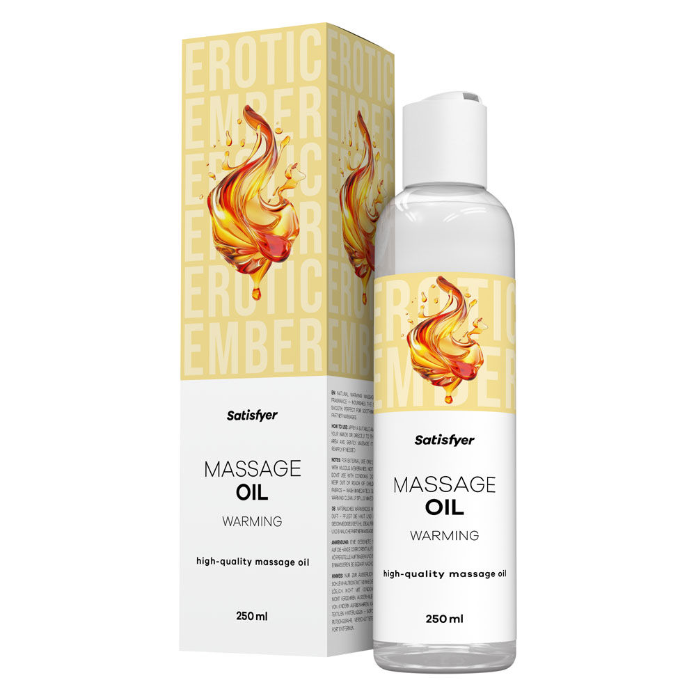 Satisfyer Massage Oil 250 ml Warming