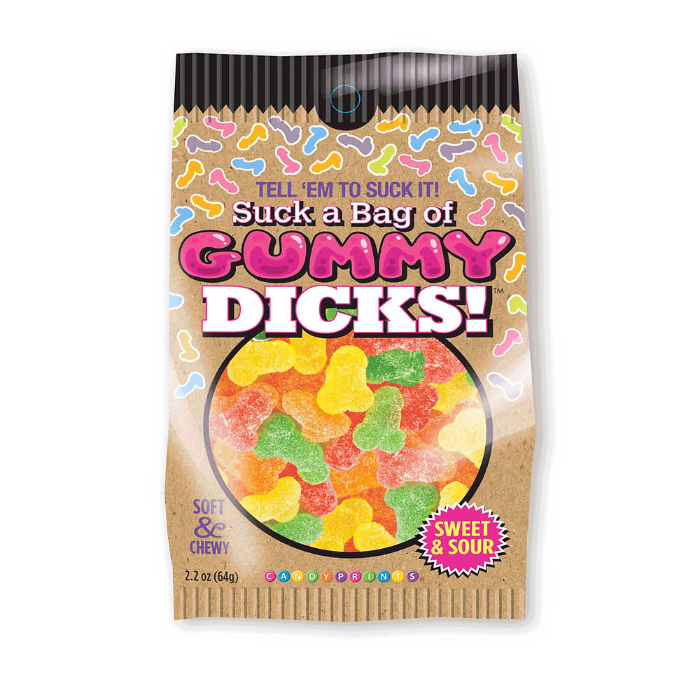 Thumbnail: Suck A Bag Of Gummy Dicks!