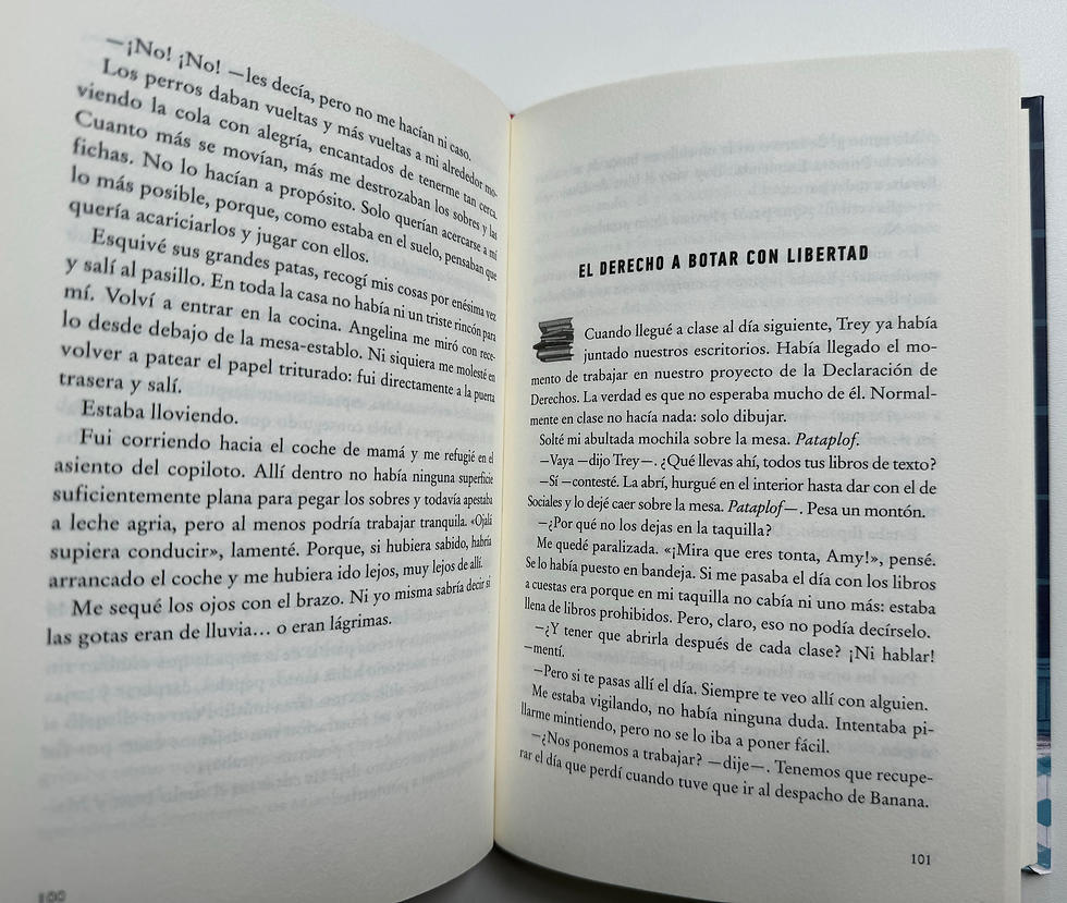 Miniatura: Amy y la biblioteca secreta