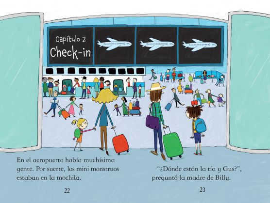 Miniatura: Billy y los mini monstruos 4 . Los monstruos van en avión