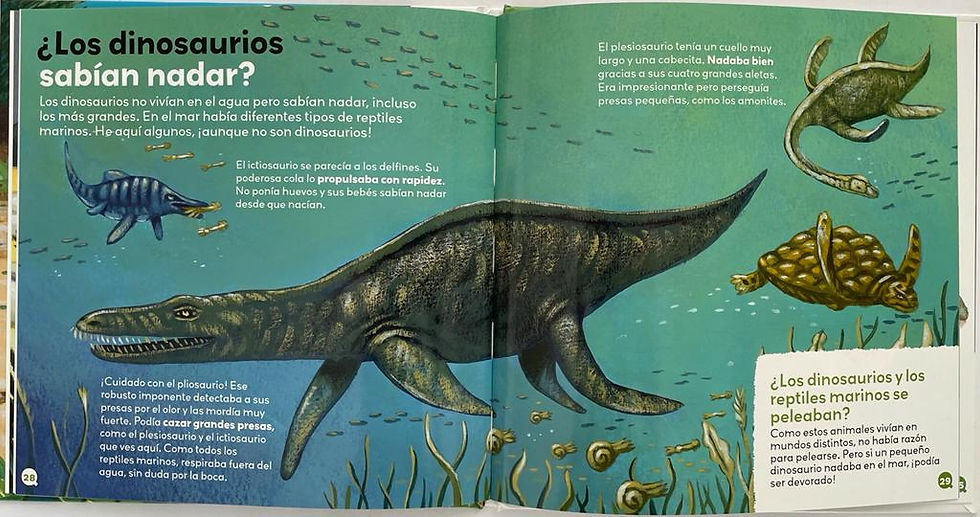 Miniatura: Los dinosaurios. Mis primeras preguntas