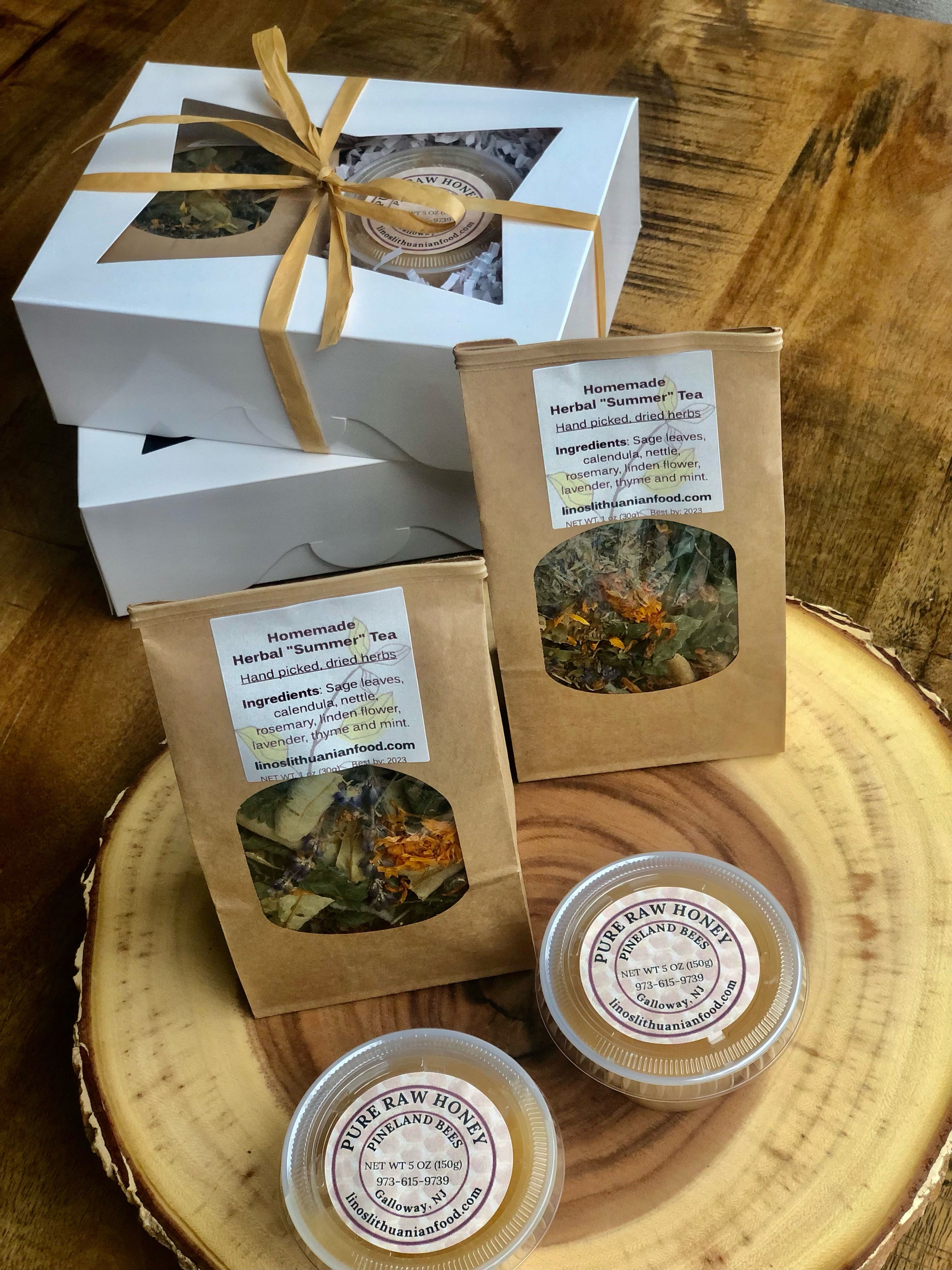 Tea & Honey Gift Box