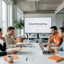 email marketing team meeting