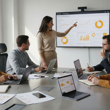 multi-channel marketing team