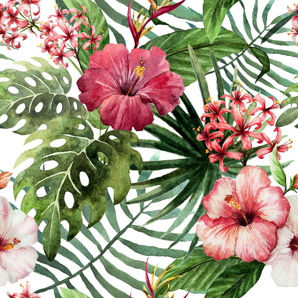 Tropical Floral Pattern