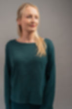 Strickoptik Pullover Bio-Baumwolle
