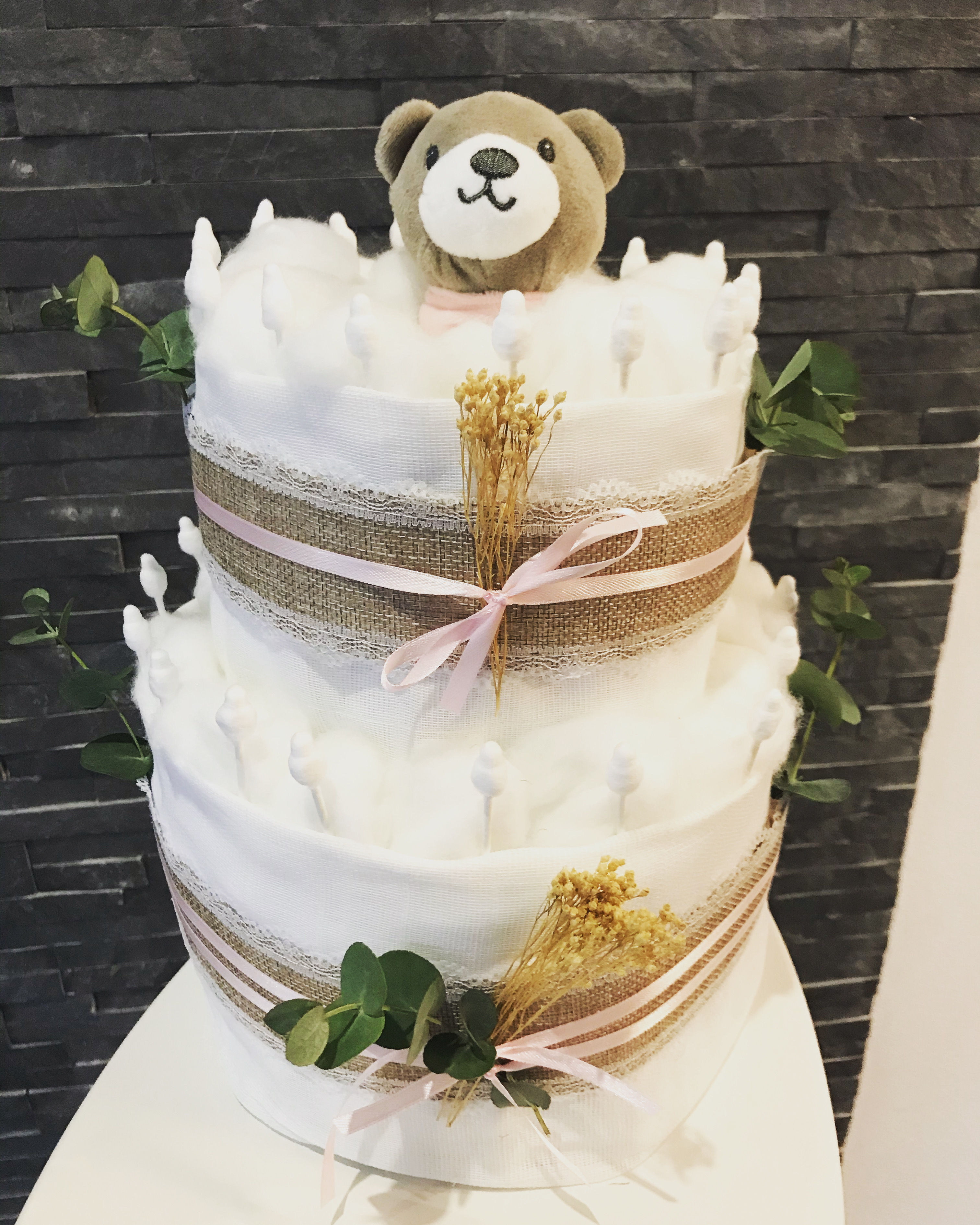 Windeltorte Vintage-Girl