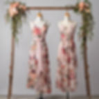 Beautiful floral bridesmaid dresses