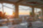 Beachfront lounge for Tuscany luxury suite rental guests