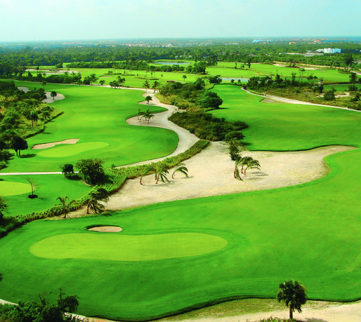 Inviting fairways and tropical trees at centrally located Punta Blanca Golf Course