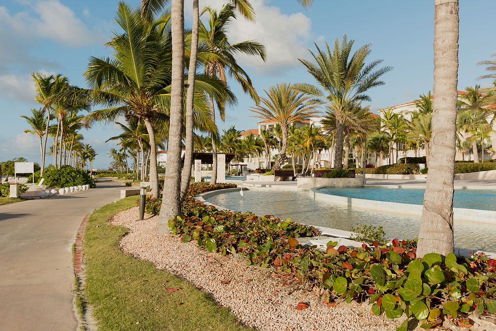 Beachfront villa with outdoor living space in Punta Cana vacation rentals