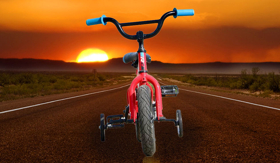 To 'training wheel', or not to 'training wheel'? THAT IS THE QUESTION!