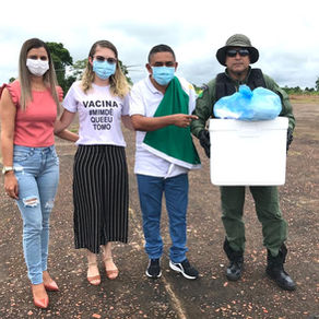 Porto Walter inicia aplicação de dose de reforço contra a Covid-19