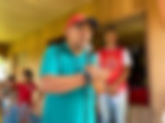Junto com o povo, César Andrade sorteia prêmios na chegada do Papai Noel na Comunidade Vitória