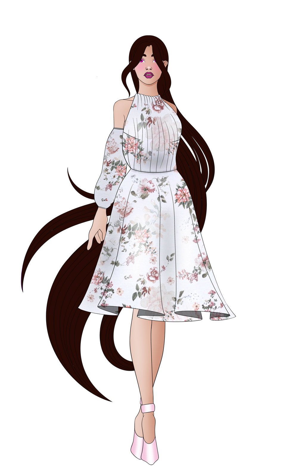 CLO3D Fashion Illustration